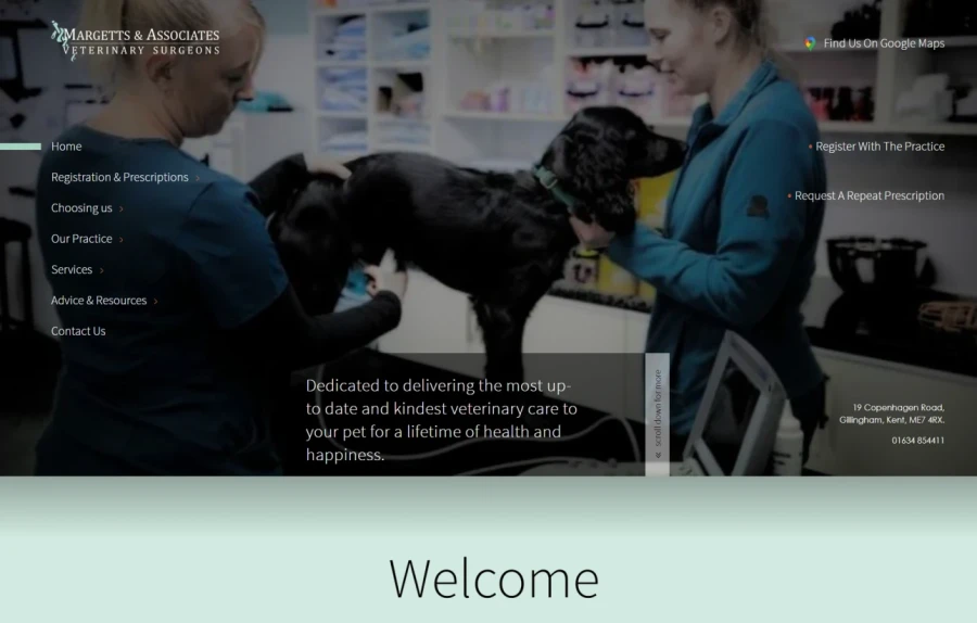 Margetts & Associates Veterinary Surgeons Gillingham